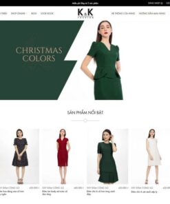 Web bán hàng thời trang nữ