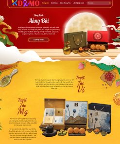 Theme WordPress Bánh Trung thu 1