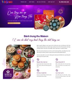 Theme WordPress Bánh Trung thu 2
