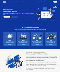 Theme WordPress bán phần mềm doanh nghiệp
