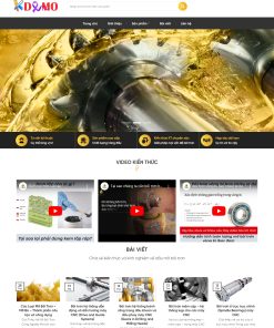Theme WordPress Chất bôi trơn công nghiệp