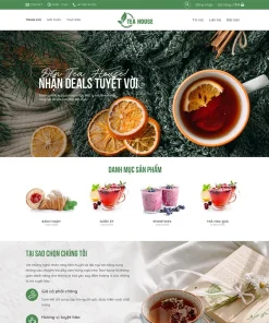 Theme WordPress bán cafe 05