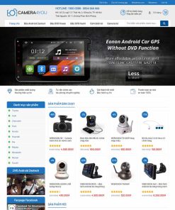 Theme WordPress Shop bán camera 02