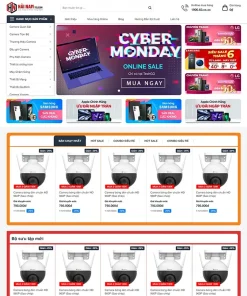 Theme WordPress Shop bán camera 05
