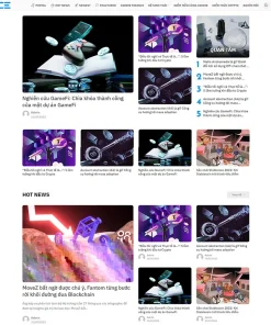 Theme WordPress tin tức bitcoin, crypto 02