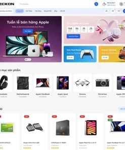 Theme WordPress Elementor bán đồ công nghệ 05