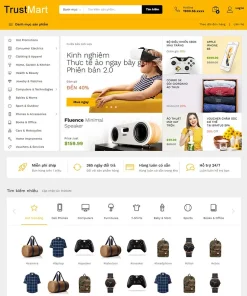 Theme WordPress Elementor bán đồ công nghệ 06