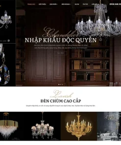 Theme WordPress bán đèn cao cấp