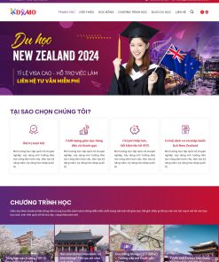 Theme WordPress Tư vấn Du học New