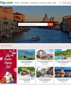 Theme wordpress bán tour du lịch 10