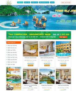 Theme WordPress du lịch 02