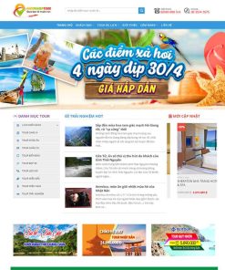 Theme WordPress du lịch 06