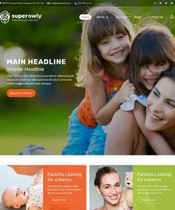 Theme WordPress dịch vụ bảo mẫu