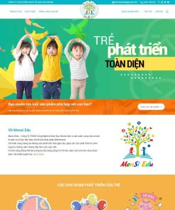 Theme WordPress bán đồ chơi, thiết bị giáo dục cho trẻ
