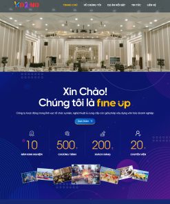 Theme WordPress Tổ chức sự kiện