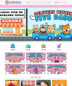 Theme WordPress bán gấu bông