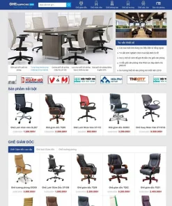 Theme WordPress bán ghế văn phòng