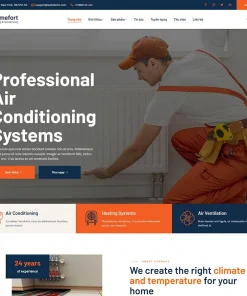 Theme WordPress công ty dịch vụ điện nước