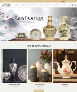 Theme wordpress bán gốm sứ 02