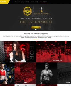 Theme WordPress trung tâm thể hình – phòng tập gym