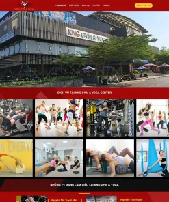 Theme WordPress trung tâm thể hình – phòng tập gym 03
