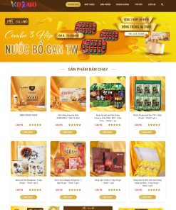 Theme WordPress Đông trùng hạ thảo HYN