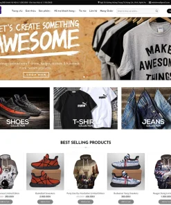 Theme WordPress thời trang 12