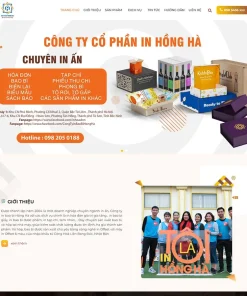 Theme WordPress Elementor công ty in ấn 07