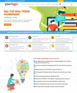 Theme WordPress bán theme, thiết kế website