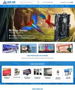 Theme WordPress bán và thi công màn hình led