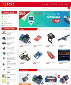 Theme wordpress bán linh kiện điện tử