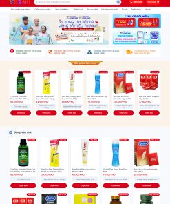 Theme WordPress Nhà thuốc Long Châu