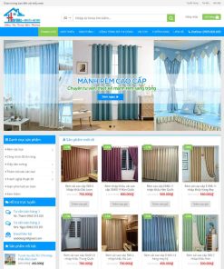 Theme WordPress cửa hàng bán mành rèm