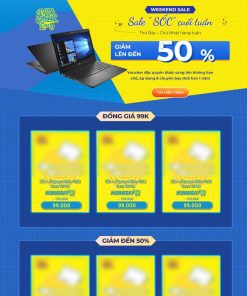 Theme WordPress landing page bán máy tính, laptop