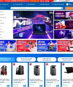 Theme WordPress bán máy tính 07