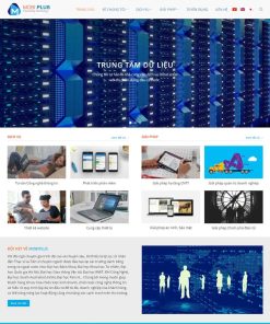 Theme WordPress giới thiệu công ty dịch vụ mạng, CNTT