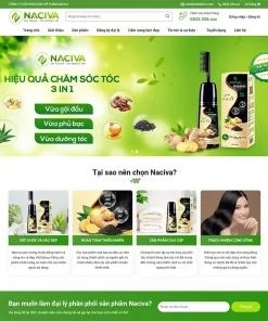 Theme WordPress mỹ phẩm 13