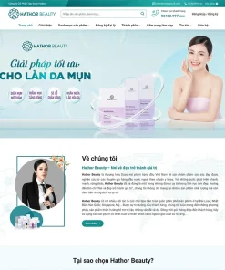 Theme WordPress mỹ phẩm 16