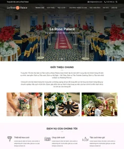 Theme WordPress nhà hàng tiệc cưới