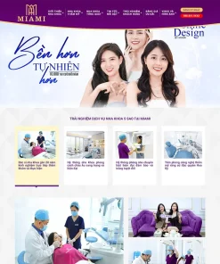 Theme WordPress dịch vụ Nha Khoa 06