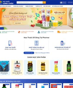 Theme WordPress nhà thuốc 02