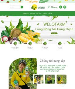 Theme WordPress Nông sản 03