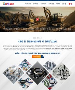 Theme WordPress Phụ tùng cơ khí