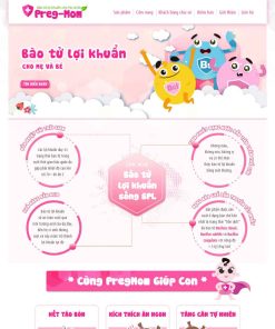 Theme WordPress thực phẩm chức năng