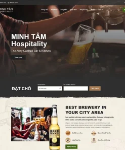 Theme WordPress bán bia rượu