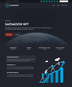 Theme WordPress Landing page giới thiệu tiền điện tử – crypto 01