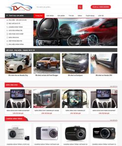 Theme WordPress bán phụ kiện, đồ chơi ô tô