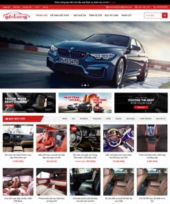 Theme WordPress bán nội thất ô tô