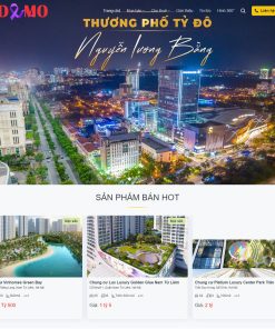 Theme WordPress Bất động sản Phú Mỹ Hưng