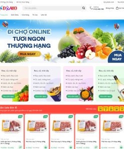 Theme WordPress Chợ Online